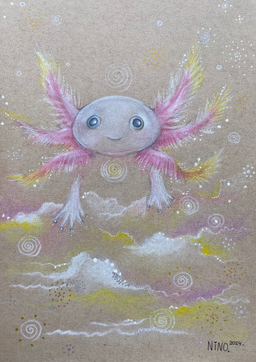 New artwork. :). Axolotl